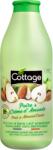 Cottage Gel de dus si Lapte de baie cu pere si migdale, 750ml, Cottage