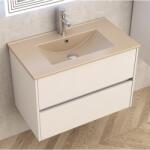 InterCeramic Шкаф за баня InterCeramic ICP 7955 + МИВКА ICC 8066BG Бежов MAT (ICP 7955 + МИВКА ICC 8066BG БЕЖОВ MAT)