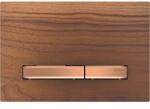 Geberit Sigma50 Clapeta de actionare dual-flush, maro/rose gold (nuc american) (115.670.jx.2)