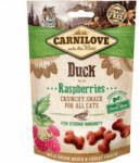 Carnilove Cat Crunchy Snack Duck with raspberries - Kacsahús málnával 50g - mancsmarket