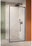 Radaway Perete sticla dus Walk In Radaway Modo F SL 80xH216 cm, profil negru (10419084-54-01L)