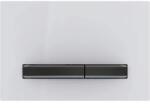 Geberit Sigma50 Clapeta de actionare dual-flush, alb/negru cromat (115.671.11.2)