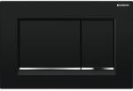 Geberit Sigma30 Clapeta de actionare dual-flush, negru lucios (115883KM1)