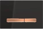 Geberit Sigma50 Clapeta de actionare dual-flush, negru/rose gold (115.670.dw.2)