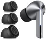 Tech-Protect fülpárnák Samsung Galaxy Buds 3 Pro-hoz S / M / L méretben - fekete (3 db)