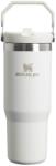 STANLEY Cana Termoizolanta Cu Pai Rabatabil Stanley Classic Iceflow Flip Straw Tumbler 0.89l / 30oz, Alb - 10-09993-407 (10-09993-407)