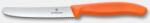Victorinox Cutit de Bucatarie Victorinox Swiss Classic Tomato and Table Knife, Portocaliu - 6.7839. C1 (6.7839.C1)