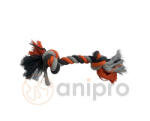 ANIPRO Jucărie frânghie gri/portocaliu, 28 cm