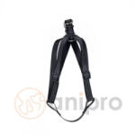 ANIPRO Ham caini HoneyPet+ cu fire reflectorizante, 20mm neagru
