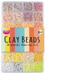 Masen Toys Agyaggyöngy készlet karkötő készítéshez - pasztell színű (7231995)