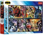 Trefl Batman - Gotham hősei és gonosztevői 4x250 db-os (13310)