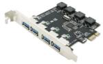 BlackBird 4x USB 3.0 bővítő kártya PCI-E (BH1295) (BH1295)