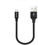 ColorWay USB-A - MicroUSB adat- és töltőkábel 25cm fekete (CW-CBUM048-BK) (CW-CBUM048-BK)
