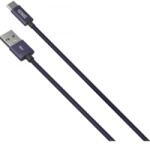 YENKEE USB A 2.0 / USB C szinkronizáló és töltőkábel 2m kék (YCU 302 BE) (YCU 302 BE)