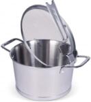 Lamart LT1273 lábas fedővel, 18 × 10 cm lábas - rozsdamentes acél belső felület