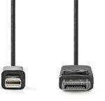Nedis mini Displayport 1.2 - DisplayPort kábel 2m fekete (CCGL37400BK20) (CCGL37400BK20)