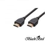 BlackBird HDMI apa-apa összekötő kábel 4K, 10m fekete (BH1521) (BH1521)