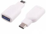 PremiumCord Adaptor PremiumCord Conector USB 3.1 C - USB 3.0 A (M/F), OTG, alb (kur31-14)