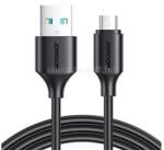 JOYROOM adatkábel (USB - microUSB, 2.4A, gyorstöltő, 100cm, törésgátló) FEKETE (JOYROOM_S-UM018A9_B_100) (JOYROOM_S-UM018A9_B_100)
