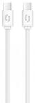ALIGATOR Cablu de date POWER 3A, USB-C/USB-C, alb (DATKP32)