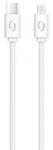 ALIGATOR Cablu de date POWER 3A, USB-C/microUSB alb (DATKP42)
