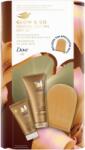 Dove Glow & Go Gradual Self-Tan Gift Set szett a tökéletes barnuláshoz hölgyeknek