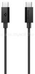 Spigen ESSENTIAL EB6010CC adatkábel (Type-C - Type-C, 60W, PD gyorstöltő, 100cm) FEKETE (ACA08718) (ACA08718) - mysoft