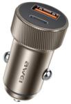 Awei c-857 autós töltő usb+type-c aljzat (33w, pd gyorstöltő) barna (C-857) - rufusz