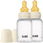 Bibs Комплект РР бебешки бутилки с аксесоари Bibs - Ivory, каучук, 150 ml, 2 броя (5116216) - ozone