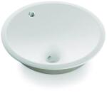 Bathco 0052 - Süllyesztett mosdó CERDENA, átmérő 38 cm, porcelán/fehér 0052 (BO0006)