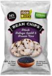 RiceUP! PROTEIN barna rizs chips 60g fekete Beluga lencsével