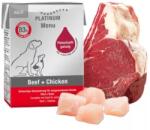 PLATINUM Menu nedves kutyatáp - marha + csirke 185 g
