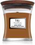 WoodWick Santal Myrrh ароматна свещ с дървен фитил 85 гр