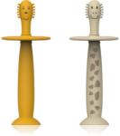 Matchstick Monkey Animal Collection periuțe de dinți pentru copii Lion/ Giraffe 2 buc