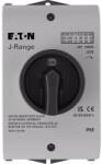 Eaton J főkapcsoló, 20A, tokozott, három pólusú, fekete forg. kar, j20/b-199545 (199545)