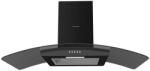 Pyramis Hota Decorativa Pyramis MD Black Elegant 90cm 68dB 115W LED Negru (2023000119) Hota