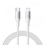 JOYROOM Cablu Date si Incarcare USB-C - Lightning Joyroom S-A28 Flash, 30W, 1m, Alb - evomag