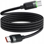 Mcdodo Cablu de date Mcdodo CA-2000N, Type-C la Type-C 60W, Fast Charging, Self-Winding Series 1.2m, Negru (CA-2000N)