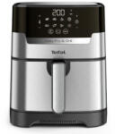 Tefal Easy Fry& Grill 2in1 forrólevegős fritőz EY505D15, 1400W, 4, 2L, állítható hőmérséklet, 8 program, grill funkció beépített grillsütővel, Extra Crisp technológia, kivehető tál, ezüst és fekete színben