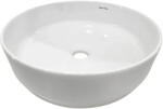  Pultra helyezhető mosdó 40 cm fehér fényes kerek Ekan DESSI HOME