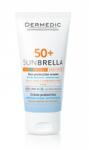 DERMEDIC Sunbrella Fényvédő Arckrém Zsíros és Kombinált Bőrre SPF50+ 50ml