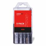 RUKO ULTIMATECUT FLOW-STEP csigafúró klt, 5 részes HSSE Co5, (4-5-6-8-10 mm) (259205ERO)