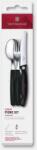 Victorinox - Комплект прибори за пикник SWISS CLASSIC, 3 части, черен (GG700)