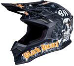  Motocross sisak W-TEC Black Heart Harzdorf, szellőzőnyílások, mosható párnázás, ECE R-22.06 jóváhagyás S (55-56) fekete