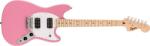 Squier Sonic Mustang HH Maple Fingerboard White Pickguard Flash Pink