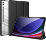 Samsung Dux Ducis Toby Samsung Tab S10 Ultra/S9 Ultra/S8 Ultra kihajtható tok pencil tartóval, fekete - phoner
