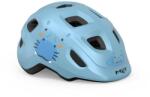 MET Hooray gyermek kerékpáros sisak, kék vizilovas, 52-55 cm (S)