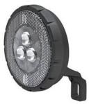 Csepel Lámpa Első Elemes 3 Led (Tartóval) Fekete (44100029)