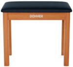 DONNER - Do-PianoBench-DKB-10-W zongoraszék tárolóval, fa