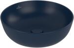 Villeroy & Boch Artis mosdótál 43x43 cm kerek mosdótálak kék matt 417943R6 (417943R6)